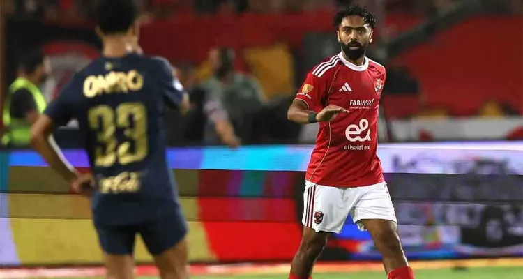 صوره عن تحقيق في الأهلي.. حسين الشحات يرد على اتهامه بالتنمر ضد بيزيرا