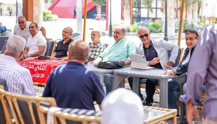 تفاصيل جلسة قائمة الخطيب مع أعضاء النادي الأهلي