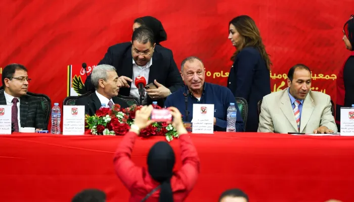 الخطيب يوجه رسالة إلى أعضاء الأهلي بعد الفوز بالانتخابات