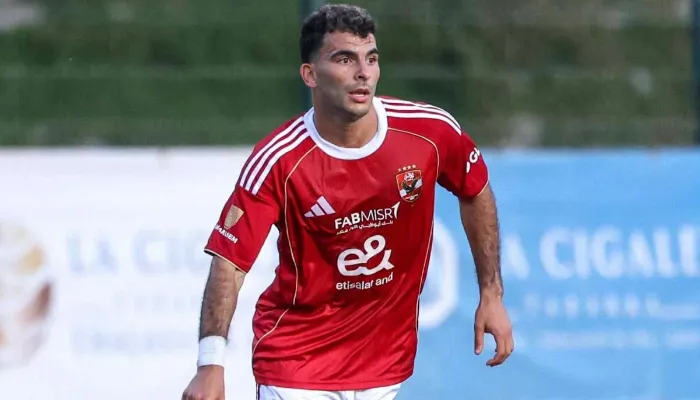 تفاصيل إصابة زيزو قبل مواجهة الأهلي وشبيبة القبائل الجزائري