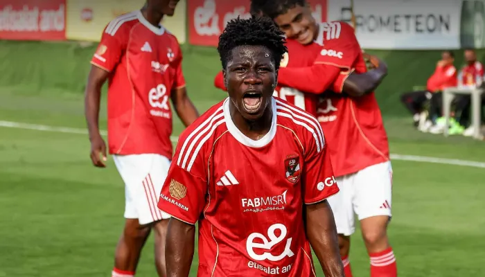 فيديو| إبراهيما كاظم يضرب الزمالك بثنائية ويقود الأهلي 2005 للتقدم بثلاثية