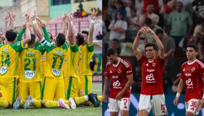 تفوق أحمر.. تاريخ مواجهات الأهلي أمام أندية الجزائر قبل لقاء شبيبة القبائل