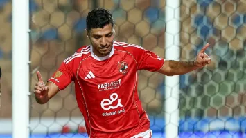 في 3 دقائق.. تريزيجيه ومحمد شريف يسجلان هدفين لـ الأهلي أمام شبيبة القائل
