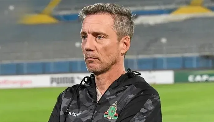 قبل موقعة الجمعة.. مدرب الجيش الملكي يوجه رسالة تهديد لـ الأهلي في دوري أبطال إفريقيا