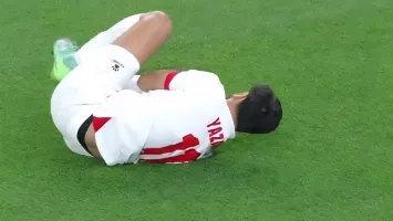 هدف الأهلي.. يزن النعيمات يغادر مباراة الأردن والعراق على نقالة