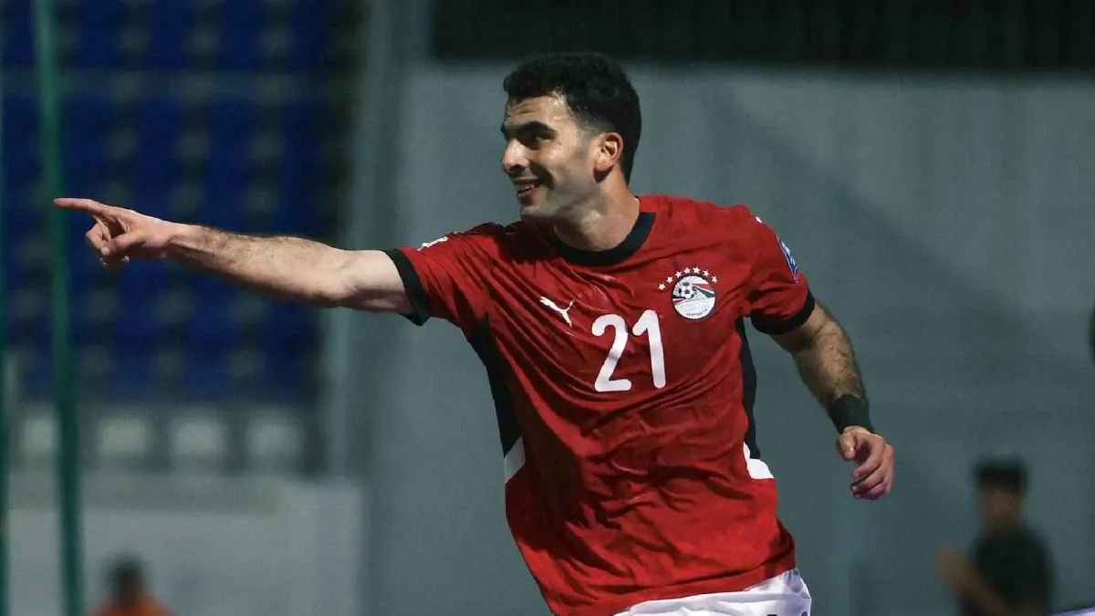 فيديو | أسيست رائع من زيزو.. محمود صابر يسجل هدف مصر الأول أمام نيجيريا