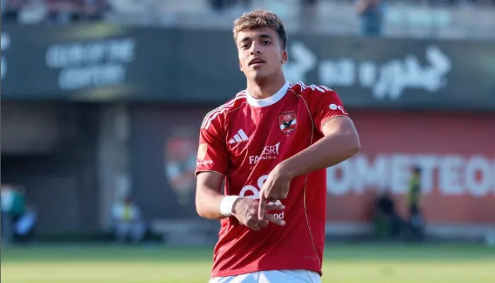 "ابن الوز مش عوام".. سيد معوض يوجه رسالة لجماهير الأهلي ويشيد بـ نجله