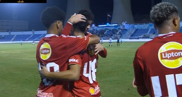 فيديو | عمر سيد معوض يسجل هدف التعادل لـ الأهلي أمام غزل المحلة