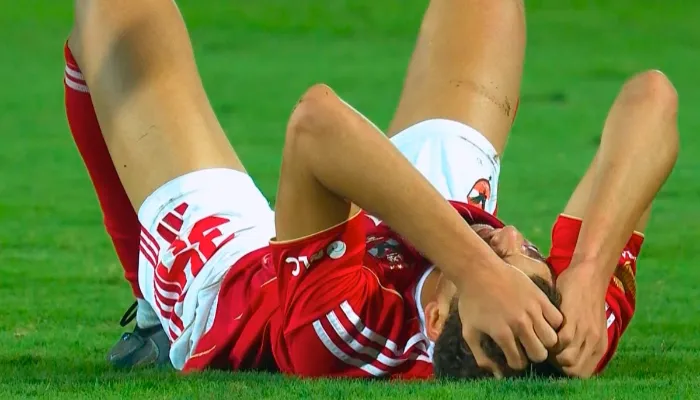 وسط اهتمام برشلونة.. تفاصيل إصابة حمزة عبد الكريم في مباراة المقاولون والأهلي