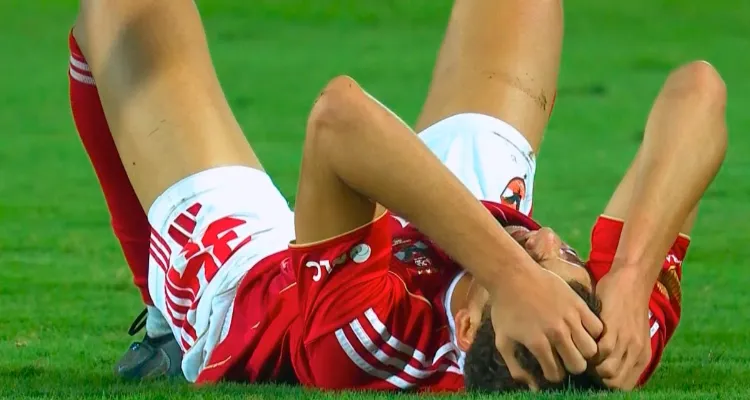 وسط اهتمام برشلونة.. تفاصيل إصابة حمزة عبد الكريم في مباراة المقاولون والأهلي