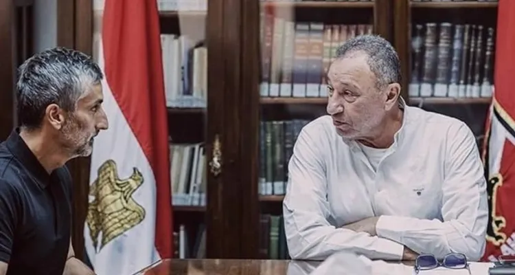 حقيقة اجتماع الخطيب وريبيرو الطارئ في الأهلي بعد تعادل مودرن