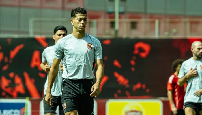 صور | "الأسد عاد".. إمام عاشور يظهر في تدريبات الأهلي قبل مباراة غزل المحلة