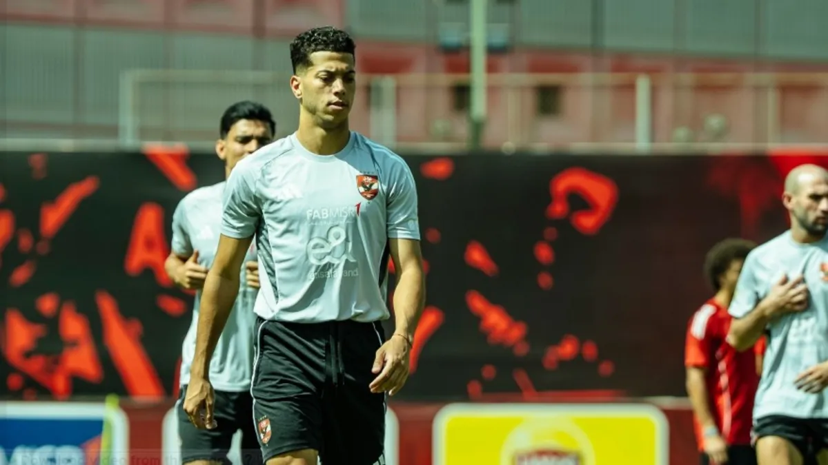 صور | "الأسد عاد".. إمام عاشور يظهر في تدريبات الأهلي قبل مباراة غزل المحلة