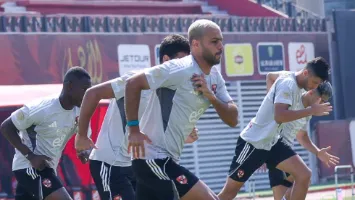 مران الأهلي.. ريبيرو يواصل التحضير لمباراة المحلة وعودة تدريجية لـ مروان عطية