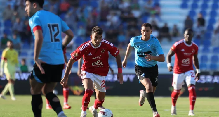 رجل مباراة الأهلي وغزل المحلة في الدوري المصري