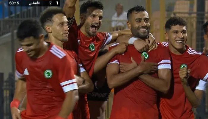 فيديو | حسام حسن يسجل هدف تعادل مودرن سبورت أمام الأهلي