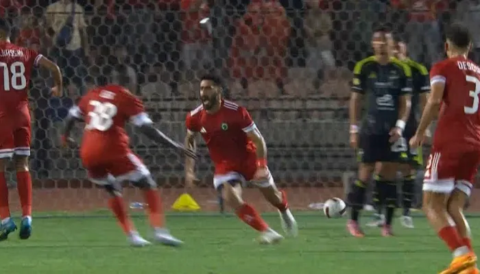 فيديو | في 4 دقائق.. مودرن سبورت يسجل الثاني وياسين مرعي يرد لـ الأهلي بالتعادل