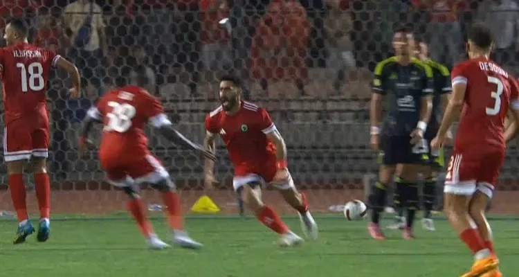 فيديو | في 4 دقائق.. مودرن سبورت يسجل الثاني وياسين مرعي يرد لـ الأهلي بالتعادل