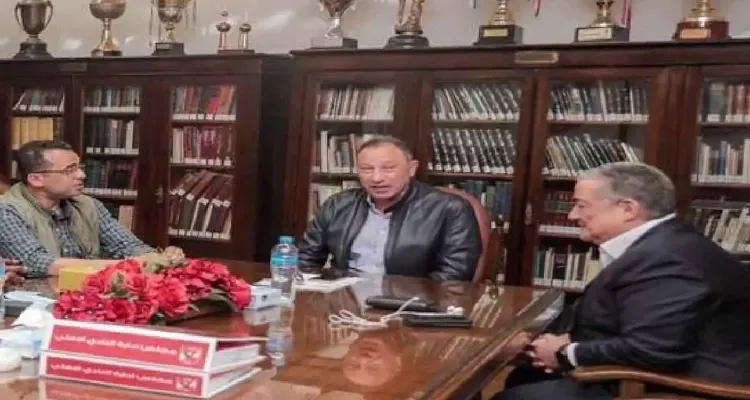 كواليس زيارة الخطيب لـ ياسين منصور.. هل يعود لرئاسة الأهلي؟