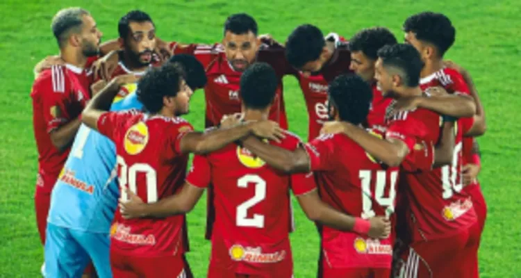 صوره عن حكم مباراة الأهلي وحرس الحدود في الدوري المصري
