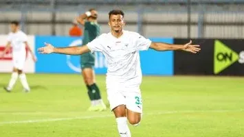 يواصل التألق.. عمر الساعي يسجل هدف المصري الثاني أمام بتروجيت