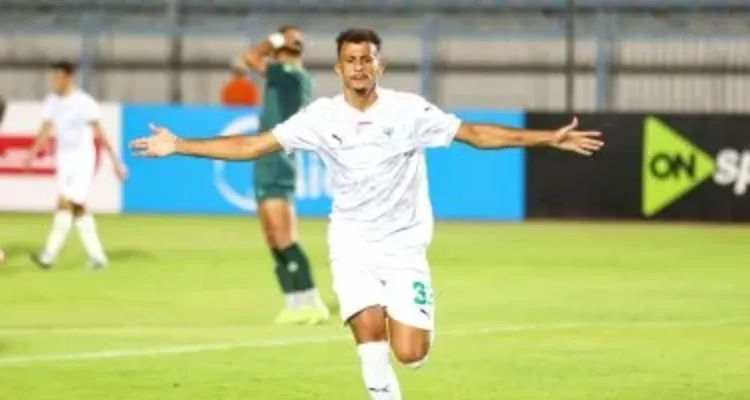 صوره عن يواصل التألق.. عمر الساعي يسجل هدف المصري الثاني أمام بتروجيت