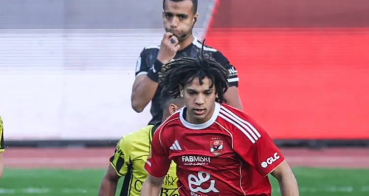 فيديو | "البصمة الأولى".. مروان عثمان يسجل هدف الأهلي الثالث أمام وادي دجلة