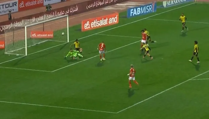 رجل مباراة الأهلي ووادي دجلة في الدوري المصري