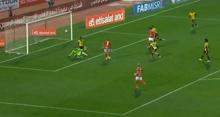 رجل مباراة الأهلي ووادي دجلة في الدوري المصري