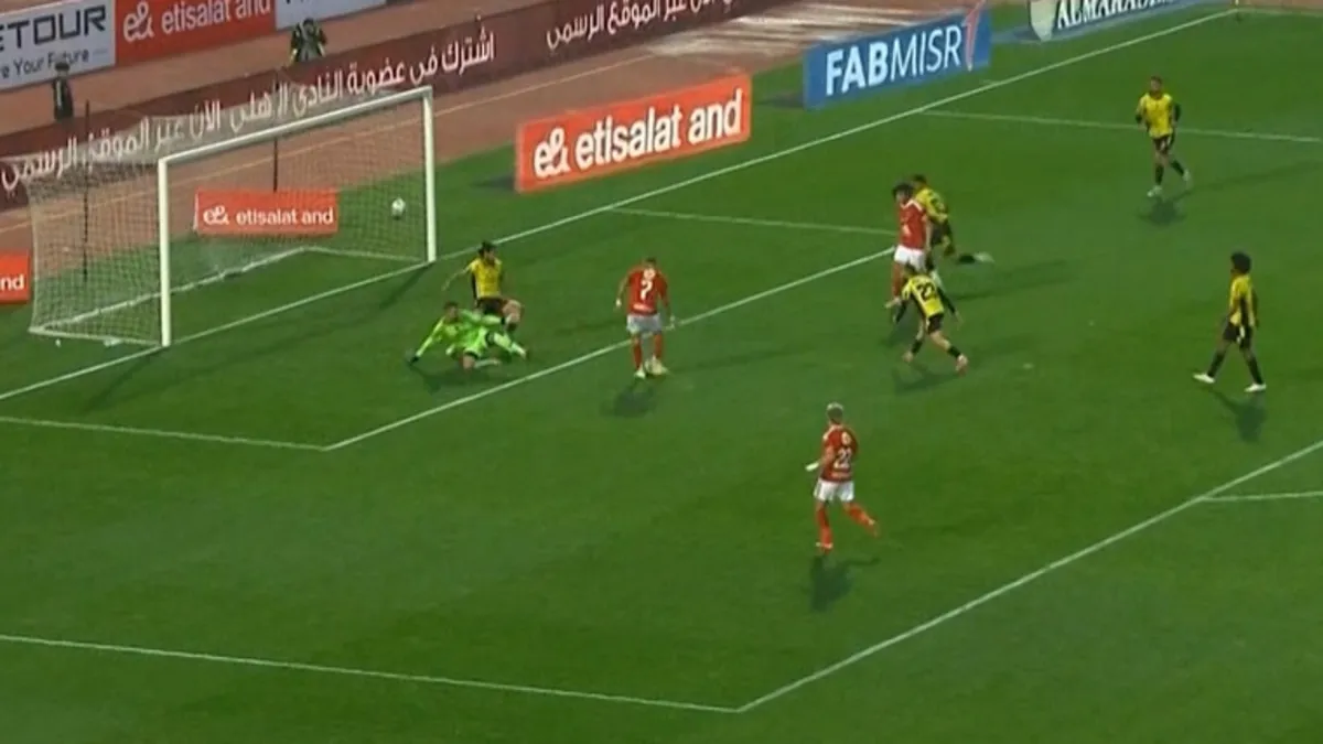 رجل مباراة الأهلي ووادي دجلة في الدوري المصري