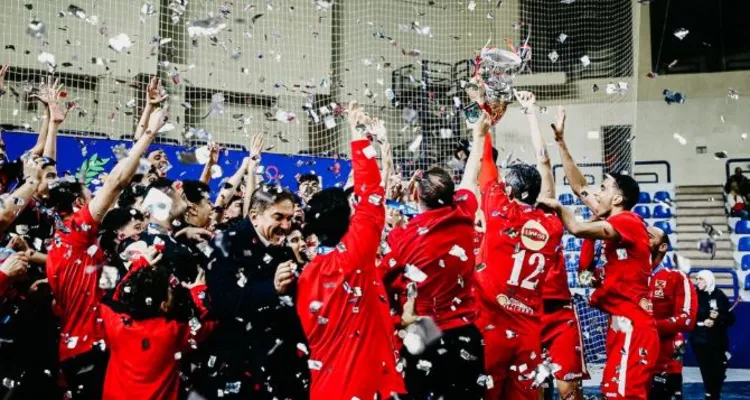 الأهلي بطلًا لدوري مرتبط الطائرة على حساب الزمالك