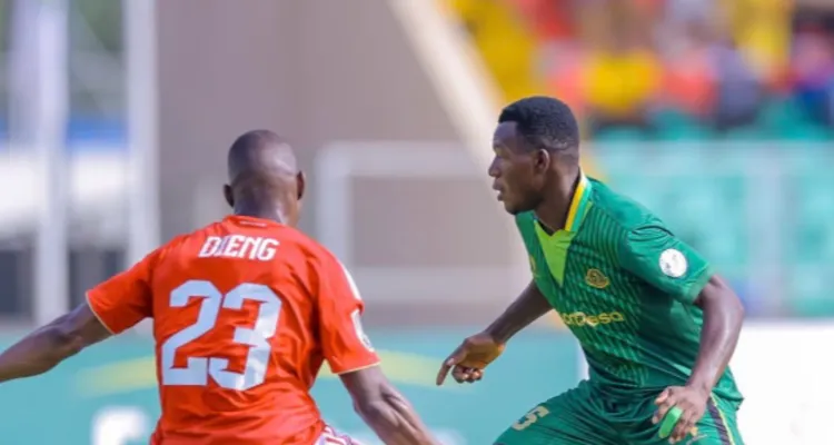 فيديو | ديانج يدرك التعادل لصالح الأهلي أمام يانج أفريكانز