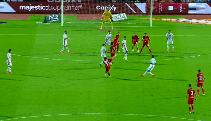 ليس محمد هاني.. الكاميرات تظهر مفاجأة في هدف الأهلي الأول أمام الزمالك