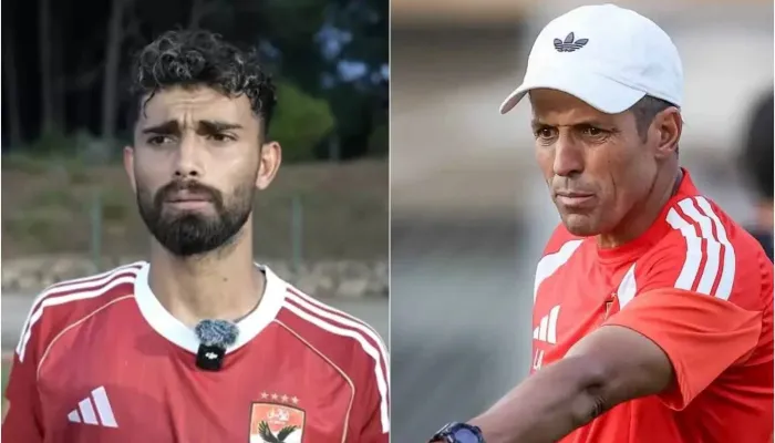 تطور مهم ينهي خلاف أحمد رضا مع عموتة داخل الأهلي