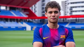 موعد مباراة حمزة عبد الكريم الأولى مع برشلونة أتلتيك