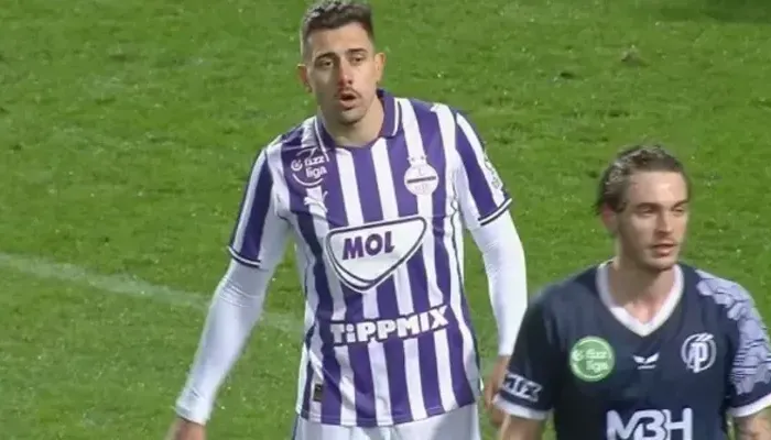 الثالثة دون تأثير.. جراديشار يشارك في فوز أويبشت بالدوري المجري