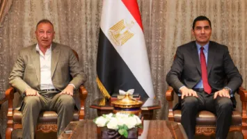 كواليس زيارة الأهلي لوزير الشباب والرياضة الجديد جوهر نبيل