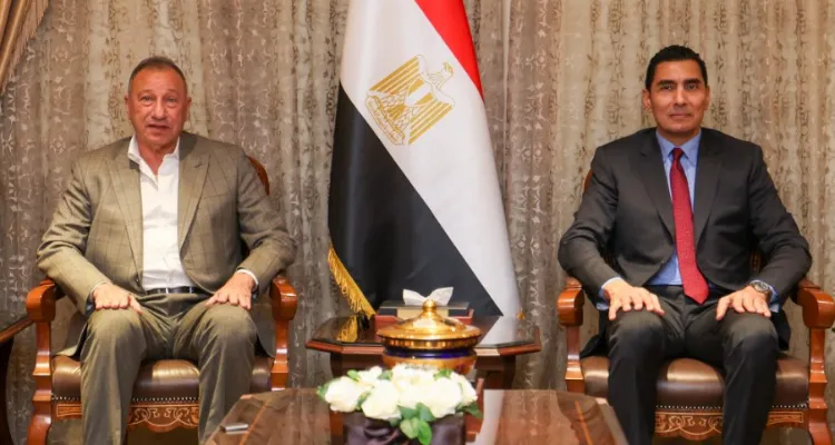 كواليس زيارة الأهلي لوزير الشباب والرياضة الجديد جوهر نبيل