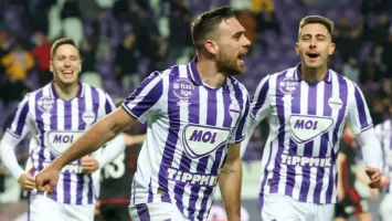 شاهد | جراديشار يسجل هدف أويبشت الثاني أمام ديوسجيور في الدوري المجري