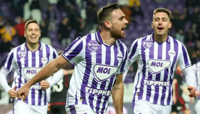 شاهد | جراديشار يسجل هدف أويبشت الثاني أمام ديوسجيور في الدوري المجري