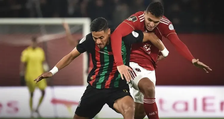 "كاف" يكشف حقيقة توقيع عقوبة كبيرة على الأهلي بسبب مباراة الجيش الملكي