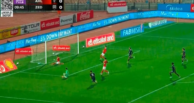 فيديو | مصطفى ميسي يسجل هدف زد الأول أمام الأهلي