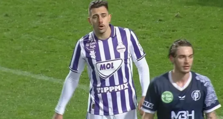 جراديشار يشارك في خسارة أويبشت بالدوري المجري