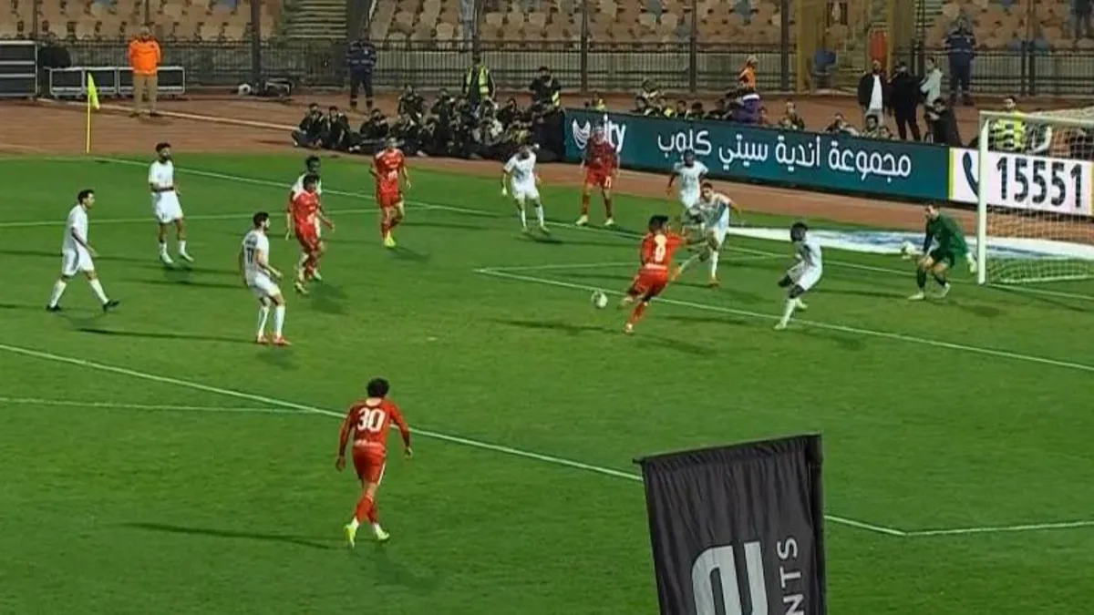 التعادل الإيجابي يحسم مباراة الأهلي والبنك الأهلي في الدوري المصري