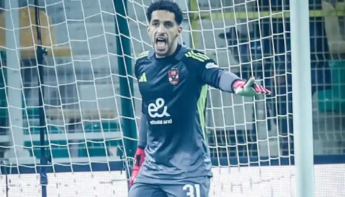 أول تعليق من مصطفى شوبير بعد تألقه في مباراة الأهلي وشبيبة القبائل