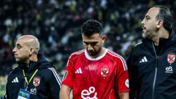 بعد التشخصي الرسمي.. مدة غياب تريزيجيه المحتملة عن مباريات الأهلي