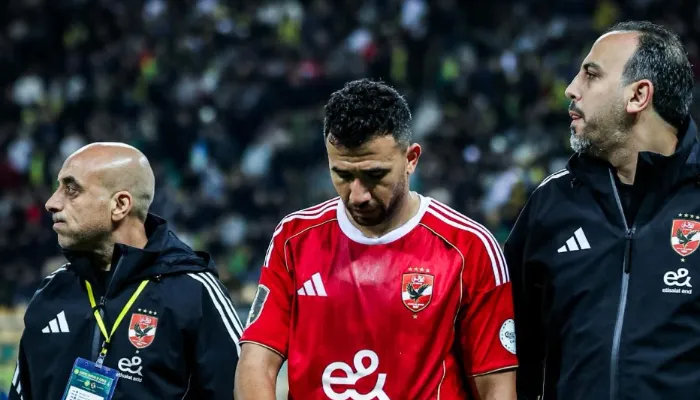 بعد التشخصي الرسمي.. مدة غياب تريزيجيه المحتملة عن مباريات الأهلي