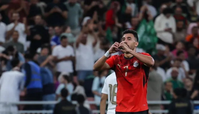 فيديو | تألق أهلاوي .. هاني يصنع وتريزيجيه يسجل هدف منتخب مصر الثاني أمام السعودية