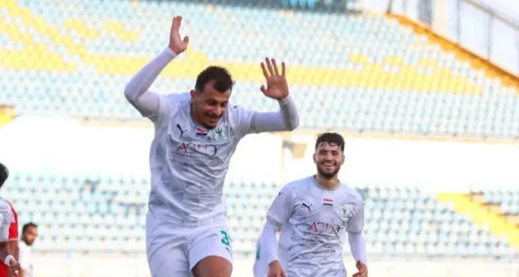 يواصل التألق.. عمر الساعي يسجل هدفا رائعا في مباراة المصري والجونة