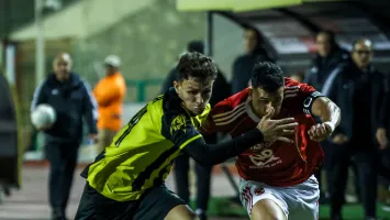 فيديو | تريزيجيه يسجل هدف الأهلي الأول أمام المقاولون العرب